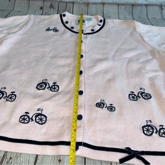 Storybook Knits “Summer Ride” Cardigan Sweater Cottagecore Beaded SZ 3XL - Picture 11 of 11